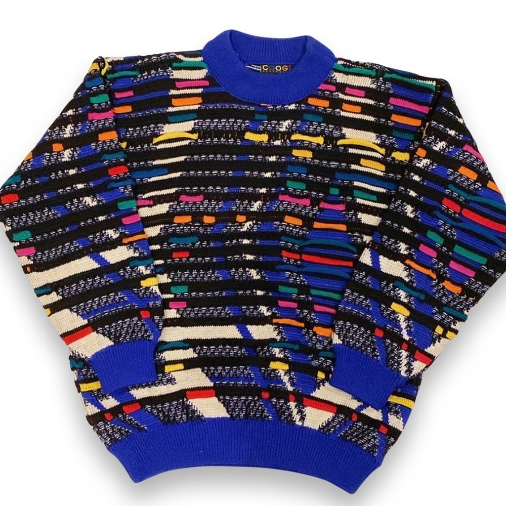 Vintage Authentic Coogi Sweater Blue M